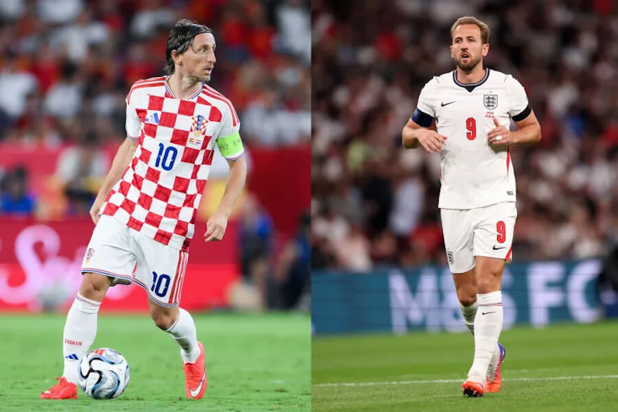 Croatia national football team vs England national football team standings